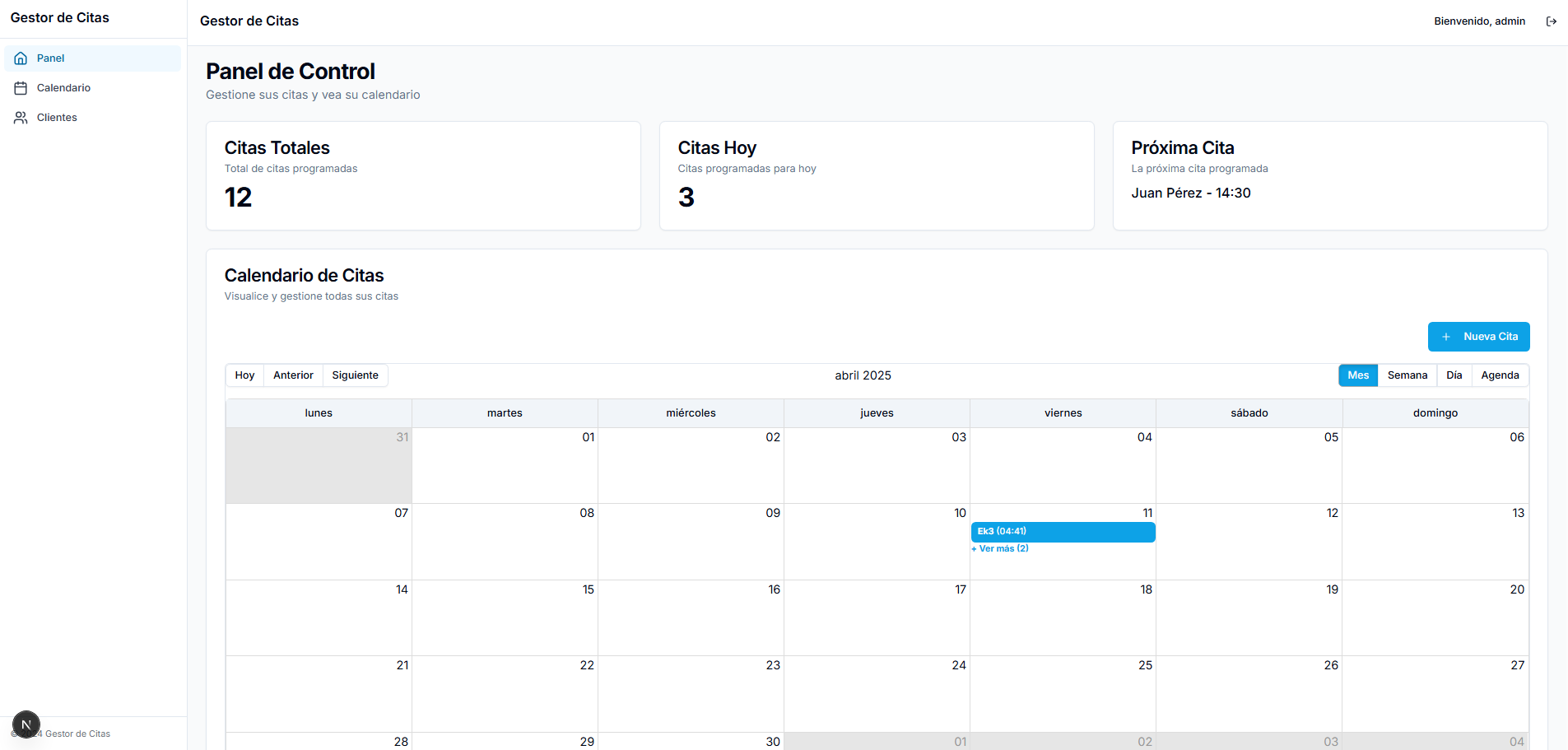 Appointment Manager - Project Screenshot